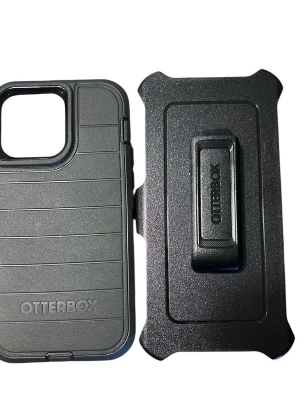 OtterBox Black Dual-Layer Phone Case with Belt Clip Holster